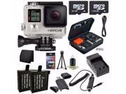 GoPro HERO4 Silver Edition Action Camera Camcorder 48GB Bundle 3