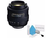 Tokina 10 17mm f 3.5 4.5 AT X 107 AF DX Fisheye Lens for Canon International Model Deluxe Cleaning Kit Bundle 1