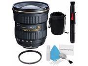 Tokina 12 28mm f 4.0 AT X Pro APS C Lens for Canon International Model Deluxe Cleaning Kit Lens Cleaning Pen 77mm UV Filter Deluxe Lens Pouch Bundle 7