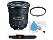 Tokina 17 35mm f 4 Pro FX Lens for Canon Cameras International Model Deluxe Cleaning Kit Lens Cleaning Pen 82mm 3 Piece Filter Kit Bundle 4
