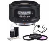 Pentax Normal SMCP FA 50mm f 1.4 Autofocus Lens 3 Piece Filter Kit Deluxe 3pc Lens Cleaning Kit Lens Cap Keeper 6AVE Bundle