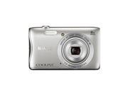 Nikon COOLPIX S3700 Compact Digital Camera Silver International Model