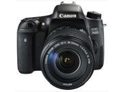 Canon EOS 760D Rebel T6S EOS 8000D 24.7 MP 3 inch LCD Digital SLR Camera with 18 135 STM Lens Black International Version