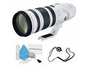 Canon EF 200 400mm f 4L IS USM Lens International Model Deluxe Cleaning Kit Lens Cap Keeper 6AVE Bundle 2