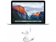 Apple 12 MacBook Silver MLHA2LL A iHip IP IV WH Fiber Cord Headphone White Bundle