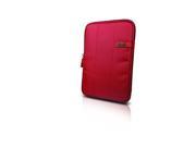 Klip Xtreme Skudo 7 Premium iPad Tablet Sleeve with shock absorbing bubbles Red