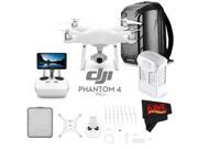 DJI Phantom 4 Pro+ Quadcopter # CP.PT.000549 + Hard-shell Backpack For DJI Phantoms 4 + MicroFiber Cloth Bundle