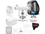 DJI Phantom 4 Pro+ Quadcopter # CP.PT.000549 + DJI Goggles FPV Headset + Hard-shell Backpack For DJI Phantoms 4 + MicroFiber Cloth Bundle
