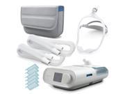 DREAMPACK 500 Dreamstation Auto CPAP DSX500T11 w carrying case Dreamwear Mask 2 add l tubes 6 extra filters and bedside organizer
