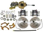 REVS RCBK5558LX - 55-58 Chevy Bel Air 150 210 Impala Complete Power disc brake kit REVS RCBK5558LX - 55-58 Chevy Bel Air 150 210 Impala Complete Power disc brake kit