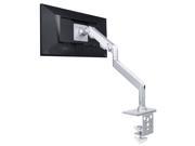 Bestand Monitor Arm Mount Gas Spring Aluminum Desk Stand for Single LCD Screen 10 27 VESA 75x75 and 100x100 Silver