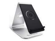 Bestand 3 Coil Qi Wireless Charging Dock Charger Stand Holder for All Qi enabled Phones Grey