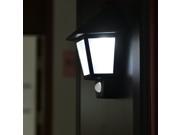 Vintage Solar Powered LED Wall light Two Smart Color Switch Mode