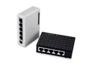 10 100Mbps 5 Ports Fast Ethernet LAN RJ45 Vlan Network Switch Switcher Hub Desktop PC