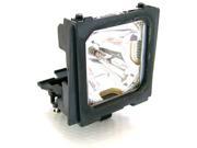 Sharp XG C58XA OEM Replacement Projector Lamp. Includes New Bulb and Housing.