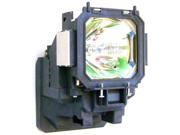 Eiki LC XG250 Compatible Replacement Projector Lamp. Includes New Bulb and Housing.