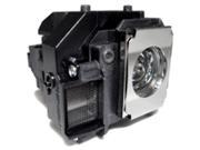 Epson EB C250X Compatible Replacement Projector Lamp. Includes New Bulb and Housing.