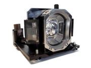 Hitachi ED X52 OEM Replacement Projector Lamp. Includes New Bulb and Housing.