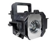 Epson Ensemble HD 6500 OEM Replacement Projector Lamp. Includes New Bulb and Housing.