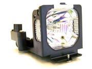 Eiki LC XB21 OEM Replacement Projector Lamp. Includes New Bulb and Housing.