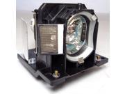 Hitachi HCP Q55 OEM Replacement Projector Lamp. Includes New Bulb and Housing.