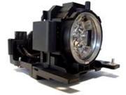 Hitachi HCP A6 OEM Replacement Projector Lamp. Includes New Bulb and Housing.