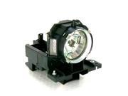 Hitachi CPX605LAMP Compatible Replacement Projector Lamp. Includes New Bulb and Housing.