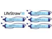 5 Pack of Lifestraw Personal Water Filtration Straw Water Purification LPHF017 5 Straws