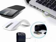 Easy Taking 2.4 GHz Wireless Optical Mouse A Foldable Mice with USB Receiver for PC Laptop