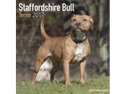 Staffordshire Bull Terrier Wall Calendar 2017 by Avonside