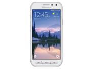 Samsung Galaxy S6 Active G890A ATT Unlocked 5.1 AMOLED Display 3GB RAM 64GB 16MP Camera Phone White