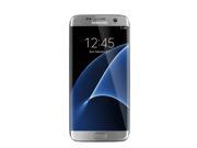 Samsung Galaxy S7 Edge G935FD Duos Unlocked 5.5 AMOLED Display 4GB RAM 32GB Internal 12MP Camera Phone Titanium Silver International Warranty