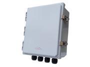 LinkPower™ LPS2800AF T1 Outdoor 8 Port Unmanaged Gigabit PoE Switch with 2 RJ45 4 SFP Fiber Optic Uplink Ports