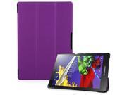 THZY Luxury Magnetic Smart PU Leather Case Cover For Lenovo Tab 2 A10 70F 10 inch with Wake Sleep Function Stylus Purple