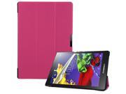 THZY Luxury Magnetic Smart PU Leather Case Cover For Lenovo Tab 2 A10 70F 10 inch with Wake Sleep Function Stylus Pink