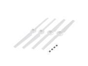 SODIAL 2Pairs Propellers for YUNEEC Typhoon Q500 Q500M Q5004K RC Quadcopter DRONE White