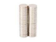 SODIAL 50PCS Strong Neodymium N48 Round Magnets Disc Rare Earth 12x2mm