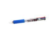 THZY 12 X 0.7mm 4 Color Multi Ballpoint Pens Writing Office School Stationery