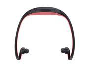 THZY Sport MP3 WMA Music Player TF Micro SD Card Slot Wireless Headset Headphone Earphone Black and red