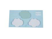 THZY Sticky Notes Memo Note Lovely Forest Story Clouds Shape