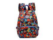 THZY Women Girl Nylon Leisure Backpack Rucksack School Satchel Hiking Bag Bookbag Multicolor 4