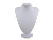 THZY Mannequin Bust Jewelry Necklace Pendant Earring Display Stand Holder white XL