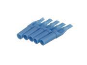 THZY 50Pcs Sterile Assorted Plastic Disposable Tattoo Tips Blue Nozzles Tube 7FT