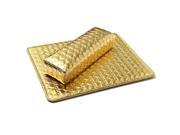 THZY Soft Hand Cushion Pillow And Pad Rest Nail Art Arm Rest Holder Manicure Nail Art Accessories PU Leather Golden