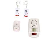 THZY IR Infrared Security Alarm with motion detection alarm detector Radio 2 remote controls
