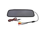 THZY 5 5 Inch Digital Color TFT LCD Car Rearview Mirror Reverse Monitor for Camera DVD VCR