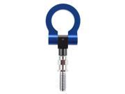 THZY Car Auto Racing Tow Towing Folding Hook for Universal BMW European Vehicle Trailer Ring Blue