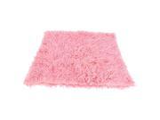 SODIAL Newborn Baby Fur Backdrop Flannel Receiving Blanket pink