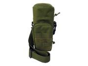 THZY Molle Zipper Water Bottle Utility Medic Pouch w Small Mess Pouch war game Color Green
