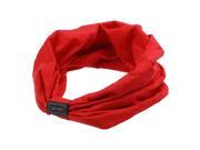 SODIAL Sports Headbands For Women Hair Accessories Turban Headwear RED